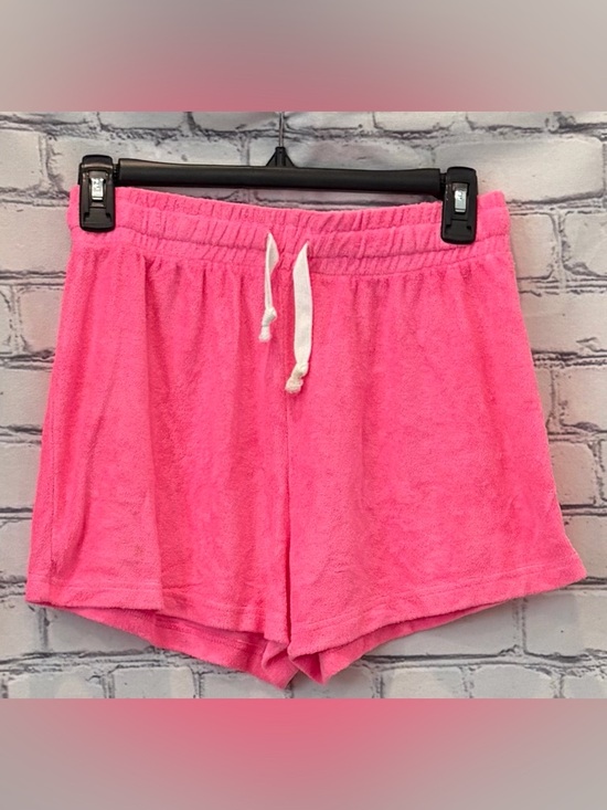 Generation Love Pants - Generation Love Size:S Women Pink Terry Lounge Shorts with Drawstring
